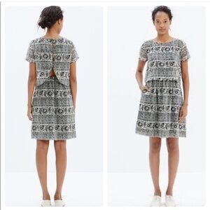 Madewell Silk Dress with Pockets - Size 0